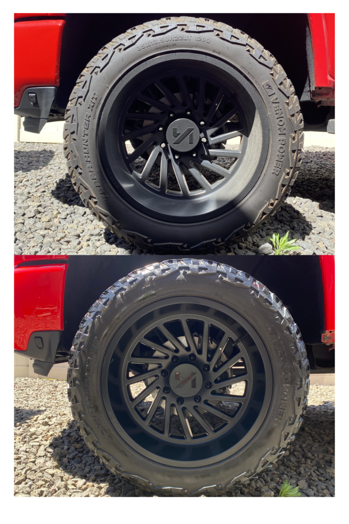 wheels cleaned
